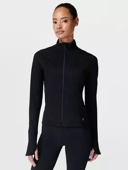 Легкая куртка для скоростного бега Sweaty Betty, черная