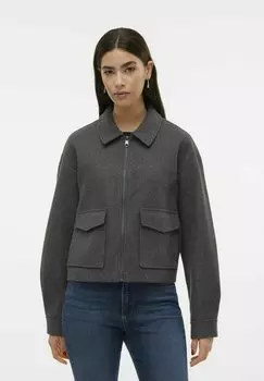 Легкая куртка Fortune Vero Moda, цвет dark grey melange