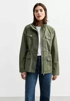 Легкая куртка FOUR POCKET TWILL SHACKET New Look, хаки