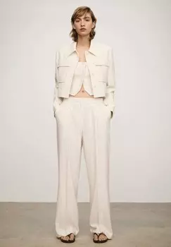 Легкая куртка GERANIO Mango, кремовый