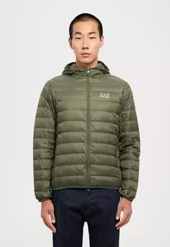 Легкая куртка GIACCA PIUMINO EA7 Emporio Armani, зеленый