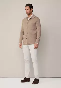 Легкая куртка Hackett London, серо-коричневый