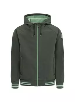 Легкая куртка HELGOBY Derbe, темно-зеленый