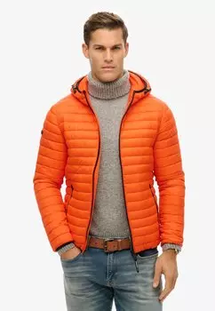 Легкая куртка HOODED FUJI LITE Superdry, оранжевый