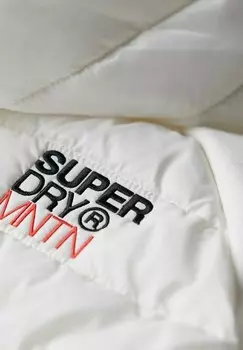 Легкая куртка HOODED STORM HYBRID PADDED ECLIPSE Superdry, белый