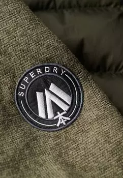 Легкая куртка HOODED STORM HYBRID Superdry, хаки
