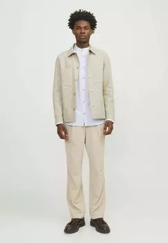 Легкая куртка HYBRID Jack & Jones PREMIUM, бежевый