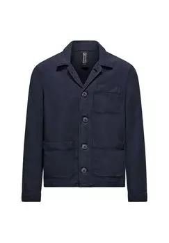 Легкая куртка IN CON COLLETTO Bomboogie, темно-синий