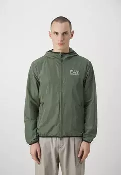 Легкая куртка Jacket EA7 Emporio Armani, цвет verde scuro
