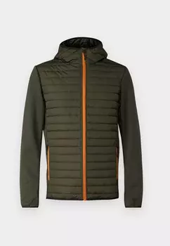 Легкая куртка JJEMULTI QUILTED JACKET Jack & Jones, темно-зеленый