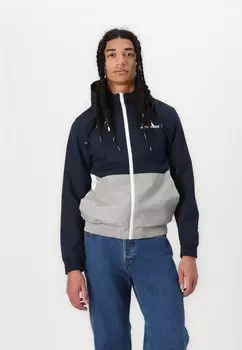 Легкая куртка JJERUSH HOOD Jack & Jones, темно-синий