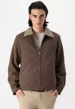 Легкая куртка JOREATON WORKER JACKET Jack & Jones, темно-коричневый