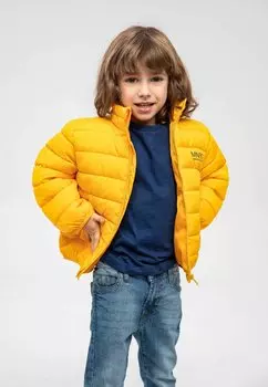 Легкая куртка LIGHTWEIGHT PUFFER MINOTI, цвет yellow