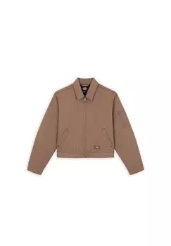 Легкая куртка LINED EISENHOWER CROP W REC Dickies, темно-коричневый