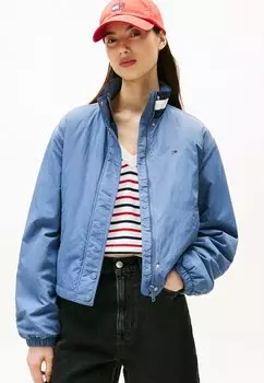 Легкая куртка LOGO COLLAR Tommy Jeans, синий