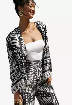 Легкая куртка LONG SLEEVE KIMONO COVER UP., REGULAR FIT Friends Like These, черный