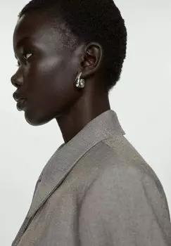 Легкая куртка Mango, светло-серо-пестрый