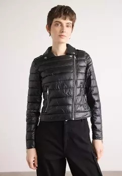 Легкая куртка MOTO STYLE LIGHT WEIGHT JACKET DKNY, черный