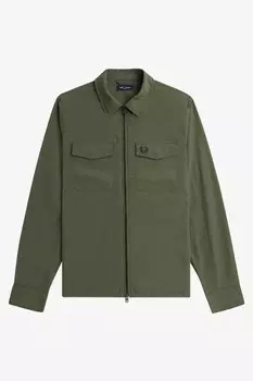 Легкая куртка на молнии Fred Perry, зеленый