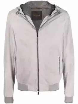 Легкая куртка на молнии Moorer, серый