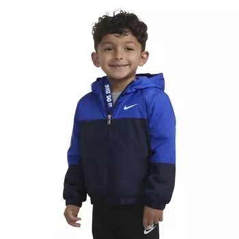 Легкая куртка Nike на флисовой подкладке для мальчиков 4–7 лет, цвет Midnight Navy