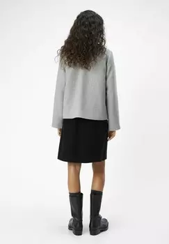 Легкая куртка OBJPISA SHORT JACKET Object, серый