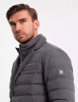 Легкая куртка Ombre, темно-серый