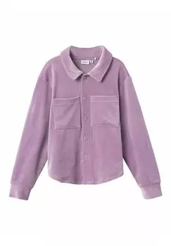 Легкая куртка Overshirt Name it, цвет lavender mist