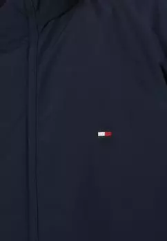 Легкая куртка PACKABLE HOODED Tommy Hilfiger, темно-синий
