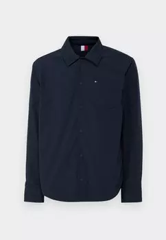 Легкая куртка PACKABLE SHIRT JACKET Tommy Hilfiger, темно-синий