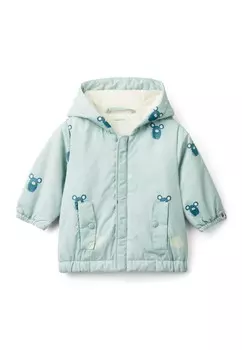 Легкая куртка PATTERNED United Colors of Benetton, синий