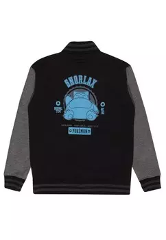 Легкая куртка POKMON COLLEGIATE SNORLAX Henry Tiger, черный