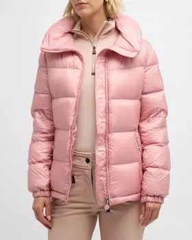 Легкая куртка-пуховик Douro с капюшоном Moncler, цвет Light Pink