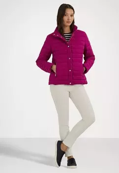Легкая куртка QUILTED FUNNELNECK PUFFER COAT Ralph Lauren, розовый