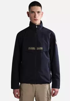 Легкая куртка RAINFOREST OPEN STAND Napapijri, темно-синий