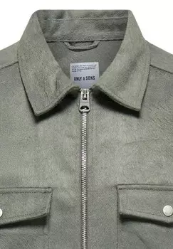 Легкая куртка REISSVERSCHLUSS BRUSTTASCHEN Only & Sons, зеленый