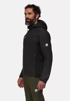 Легкая куртка RIME IN FLEX HOODED Mammut, черный