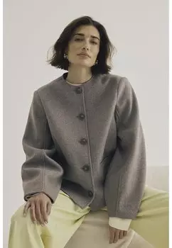 Легкая куртка ROUNDED NA-KD, серый