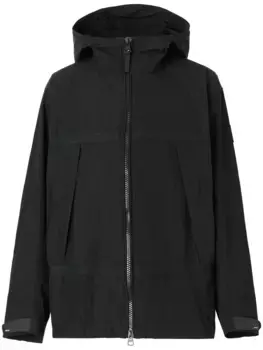 Легкая куртка с капюшоном BURBERRY, черный