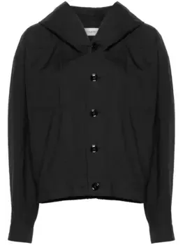 Легкая куртка с капюшоном LEMAIRE, черный
