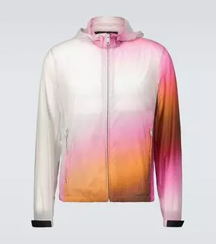 Легкая куртка с капюшоном Prada, Fuxia