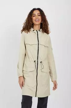 Легкая куртка с накладными карманами и капюшоном 'Umi' Brave Soul, бежевый