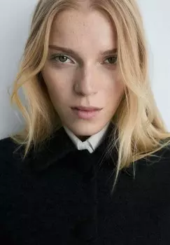 Легкая куртка SALOME Mango, черный