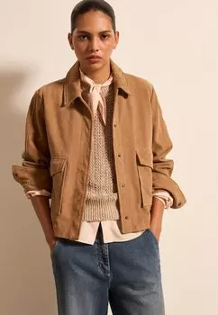 Легкая куртка Stefanel, бежевый