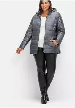 Легкая куртка STEPP Sheego, серый