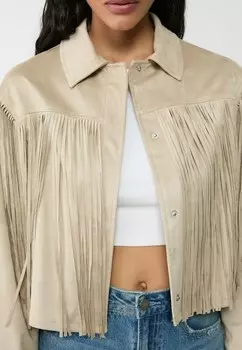 Легкая куртка Stradivarius, цвет Stone