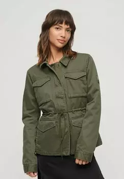 Легкая куртка Superdry, стираный хаки