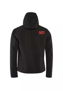 Легкая куртка TREKKER WITH HOOD Superdry, черный