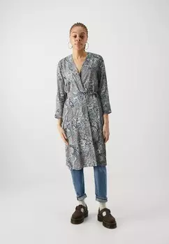Легкая куртка VMEASY BELOW KNEE KIMONO Vero Moda, зеленый