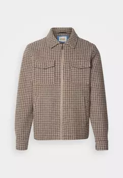 Легкая куртка ZIP OVERSHIRT Scotch & Soda, светло-коричневый